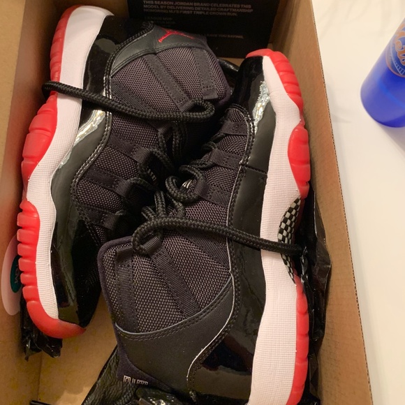 jordan 11 bred size 5y